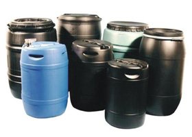 Steel and plastic drums
